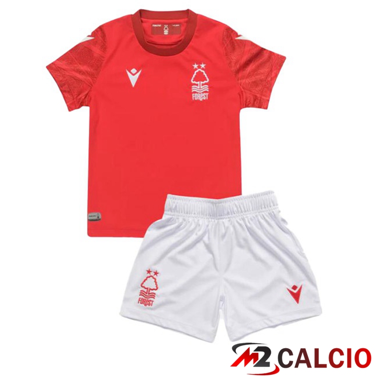 Maglie Calcio Personalizzate,Tute Calcio Squadre,Maglia Nazionale Italiana Calcio | Maglie Calcio Nottingham Forest Bambino Prima Rosso 2022/2023