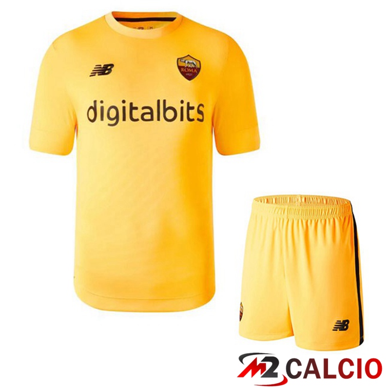 Maglie Calcio Personalizzate,Tute Calcio Squadre,Maglia Nazionale Italiana Calcio | Maglie Calcio AS Roma Portiere Arancione 2022/2023