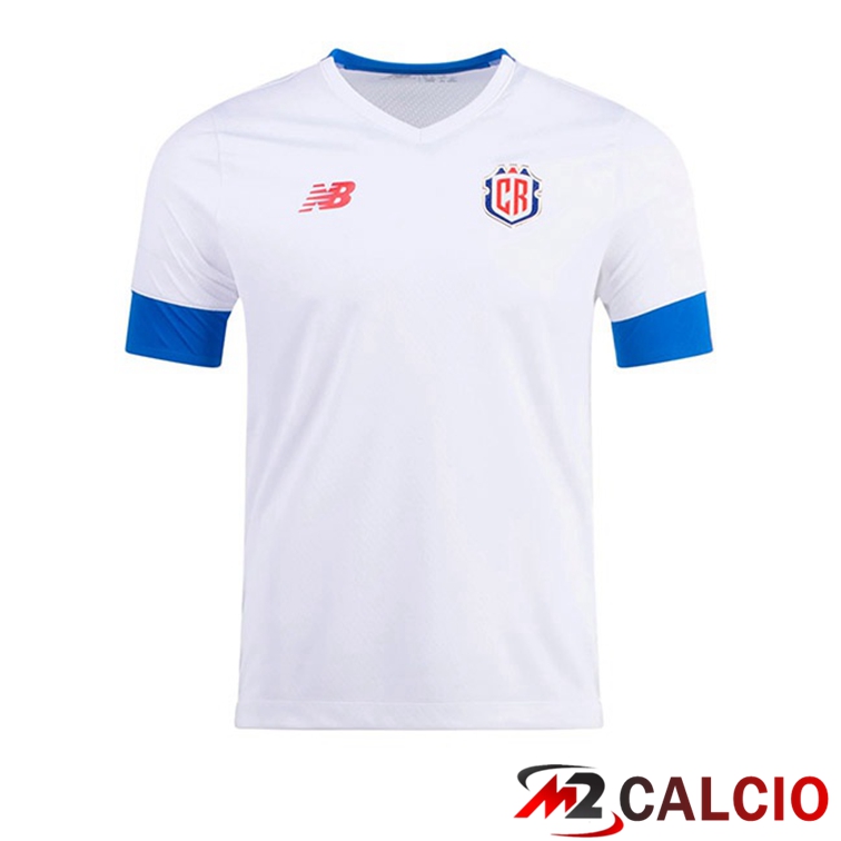 Maglie Calcio Personalizzate,Tute Calcio Squadre,Maglia Nazionale Italiana Calcio | Maglie Calcio Costa Rica Seconda Bianco Coppa Del Mondo 2022