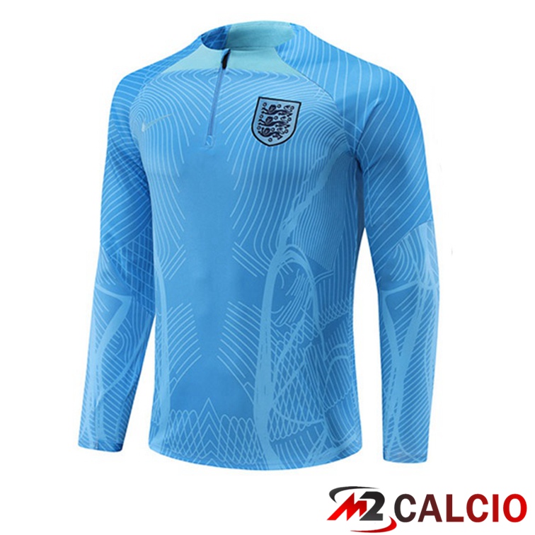 Maglie Calcio Personalizzate,Tute Calcio Squadre,Maglia Nazionale Italiana Calcio | Felpe Allenamento Inghilterra Blu 2022/2023
