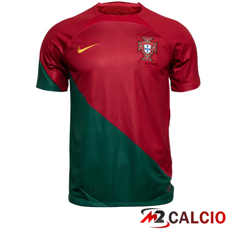 Maglie Calcio Personalizzate,Tute Calcio Squadre,Maglia Nazionale Italiana Calcio | Maglie Calcio Portogallo Donna Prima Rosso Verde 2022/2023