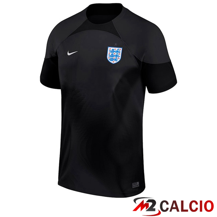 Maglie Calcio Personalizzate,Tute Calcio Squadre,Maglia Nazionale Italiana Calcio | Maglie Calcio Inghilterra Portiere Nero 2022/2023