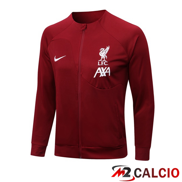 Maglie Calcio Personalizzate,Tute Calcio Squadre,Maglia Nazionale Italiana Calcio | Giacca Calcio FC Liverpool Rosso 2022/2023