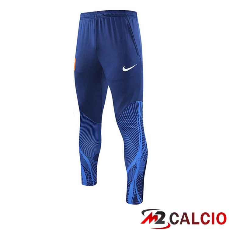 Maglie Calcio Personalizzate,Tute Calcio Squadre,Maglia Nazionale Italiana Calcio | Pantaloni Da Allenamento Paesi Bassi Blu 2022/2023