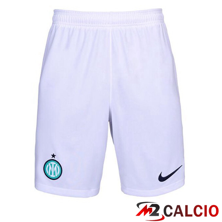 Maglie Calcio Personalizzate,Tute Calcio Squadre,Maglia Nazionale Italiana Calcio | Pantaloncini Calcio Inter Milan Seconda Bianco 2022/2023