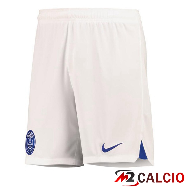Maglie Calcio Personalizzate,Tute Calcio Squadre,Maglia Nazionale Italiana Calcio | Pantaloncini Calcio Paris PSG Terza Bianco 2022/2023