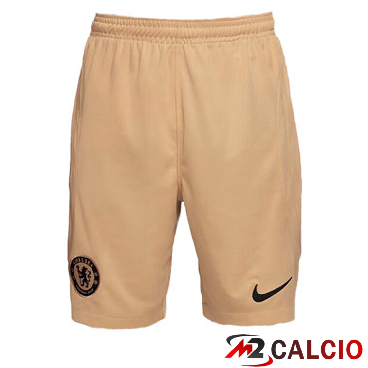 Maglie Calcio Personalizzate,Tute Calcio Squadre,Maglia Nazionale Italiana Calcio | Pantaloncini Calcio FC Chelsea Terza Marrone 2022/2023