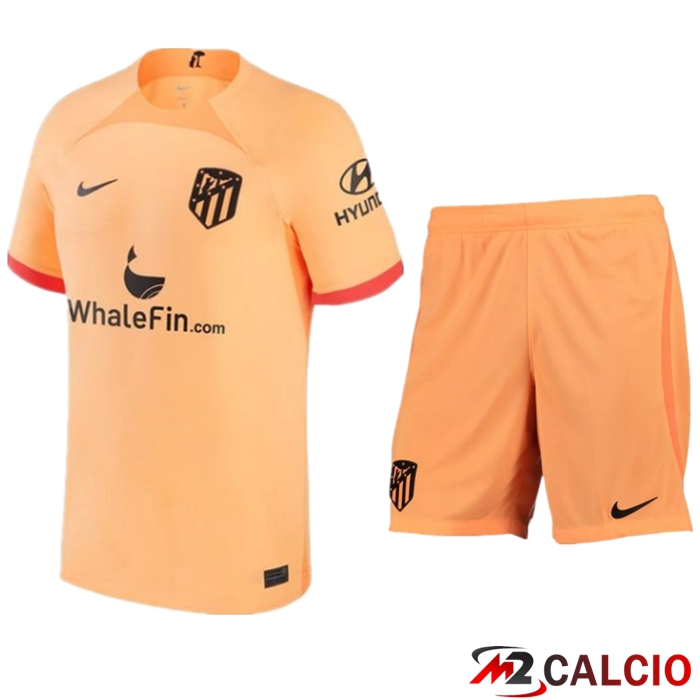 Maglie Calcio Personalizzate,Tute Calcio Squadre,Maglia Nazionale Italiana Calcio | Insieme Maglie Calcio Atletico Madrid Terza + Pantaloncini 2022/2023