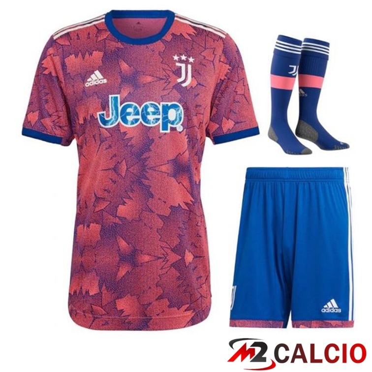Maglie Calcio Personalizzate,Tute Calcio Squadre,Maglia Nazionale Italiana Calcio | Insieme Maglie Calcio Juventus Terza (Pantaloncini + Calzini) 2022/2023