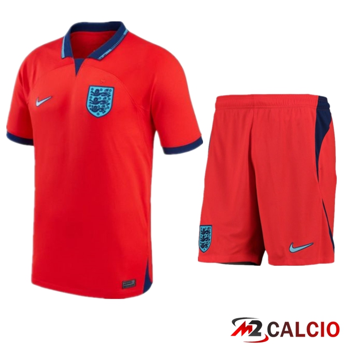 Maglie Calcio Personalizzate,Tute Calcio Squadre,Maglia Nazionale Italiana Calcio | Insieme Maglie Calcio Inghilterra Seconda + Pantaloncini Coppa Del Mondo 2022