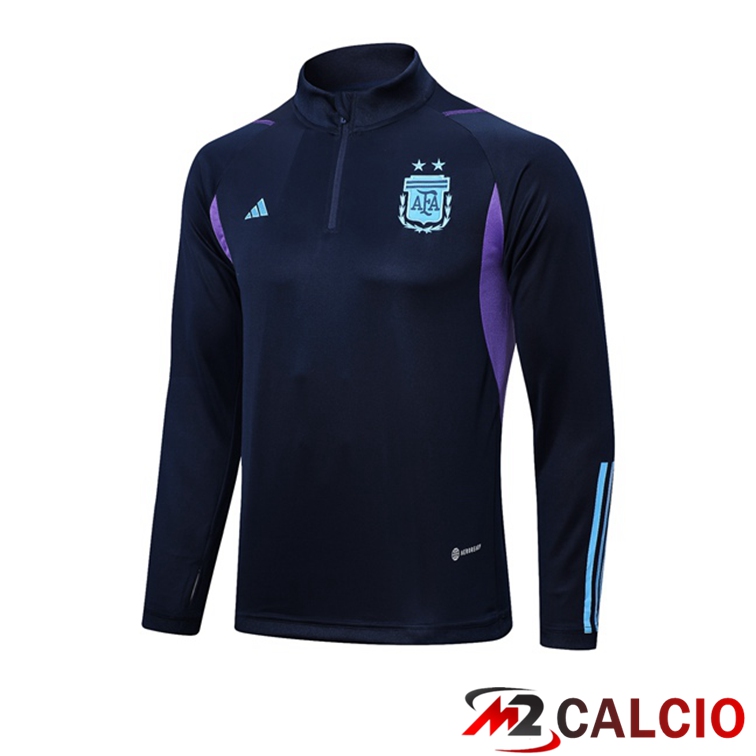 Maglie Calcio Personalizzate,Tute Calcio Squadre,Maglia Nazionale Italiana Calcio | Felpa Allenamento Argentina Blu Reale 2022/2023