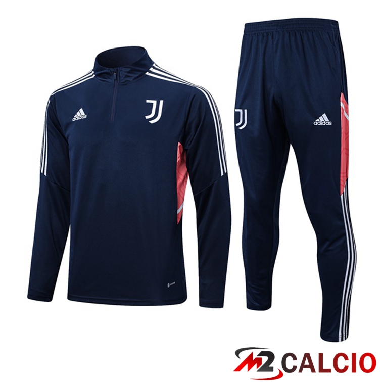 Maglie Calcio Personalizzate,Tute Calcio Squadre,Maglia Nazionale Italiana Calcio | Insieme Tuta Calcio Juventus Blu Reale 2022/2023