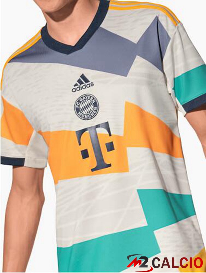 Maglie Calcio Bayern Monaco 50° anniversario Bianco 2022/2023