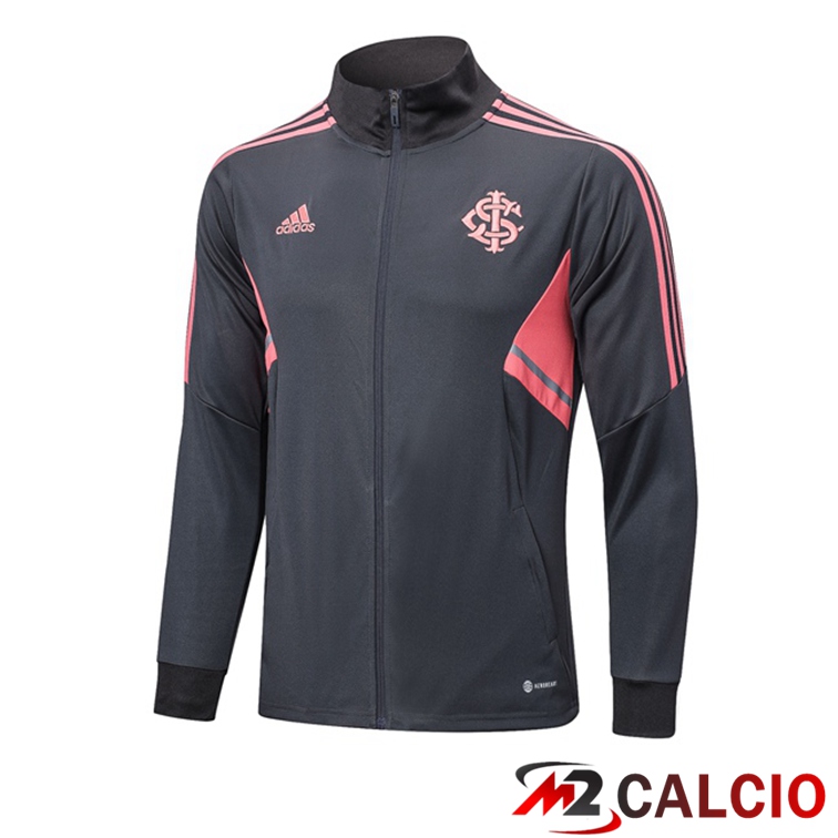 Maglie Calcio Personalizzate,Tute Calcio Squadre,Maglia Nazionale Italiana Calcio | Giacca Calcio SC Internacional Grigio 2022/2023