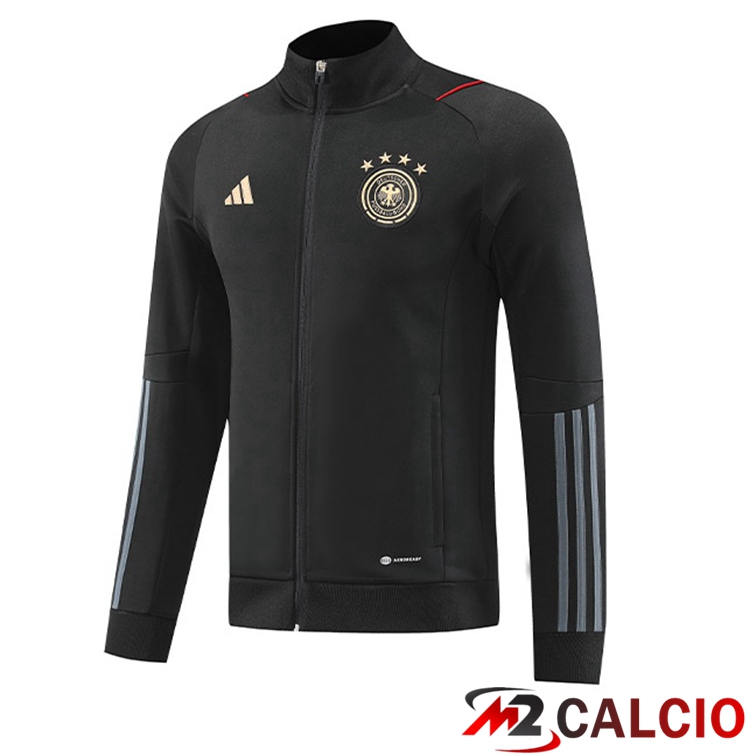 Maglie Calcio Personalizzate,Tute Calcio Squadre,Maglia Nazionale Italiana Calcio | Giacca Calcio Germania Nero 2022/2023