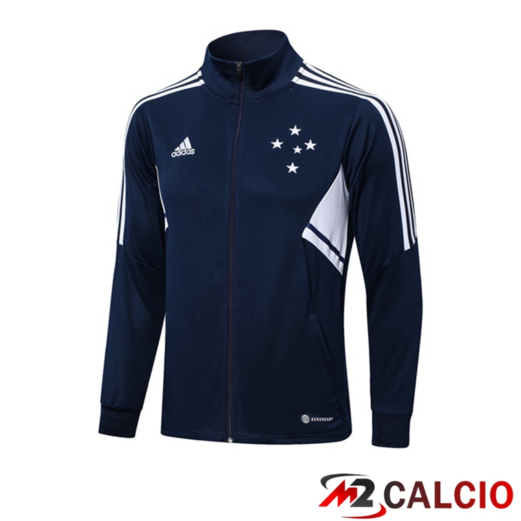 Maglie Calcio Personalizzate,Tute Calcio Squadre,Maglia Nazionale Italiana Calcio | Giacca Calcio Cruzeiro EC Blu Reale 2022/2023