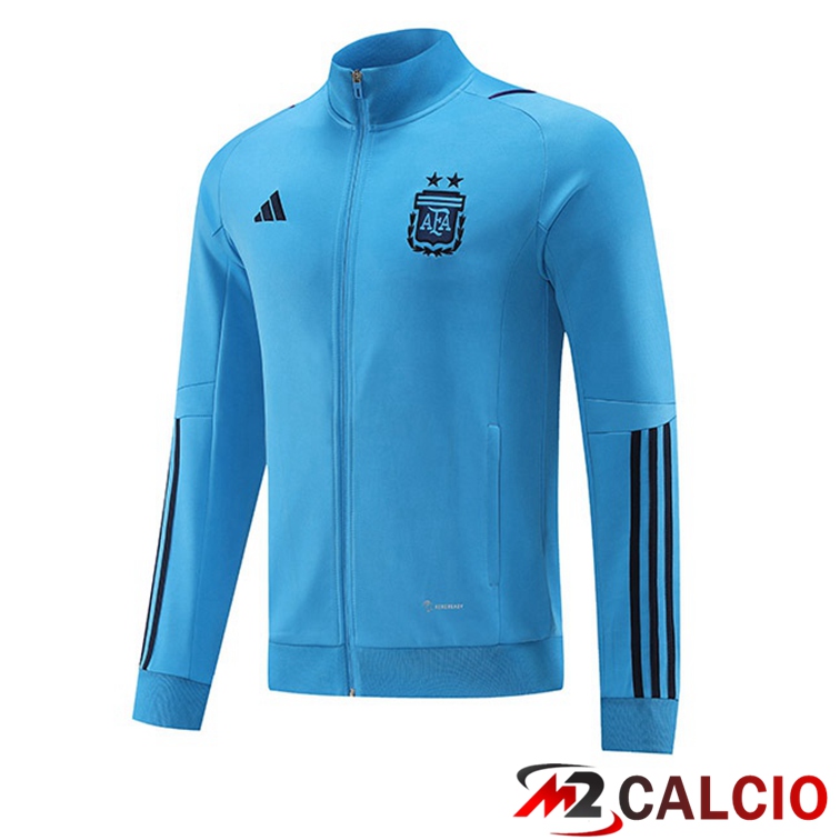 Maglie Calcio Personalizzate,Tute Calcio Squadre,Maglia Nazionale Italiana Calcio | Giacca Calcio Argentina Blu 2022/2023