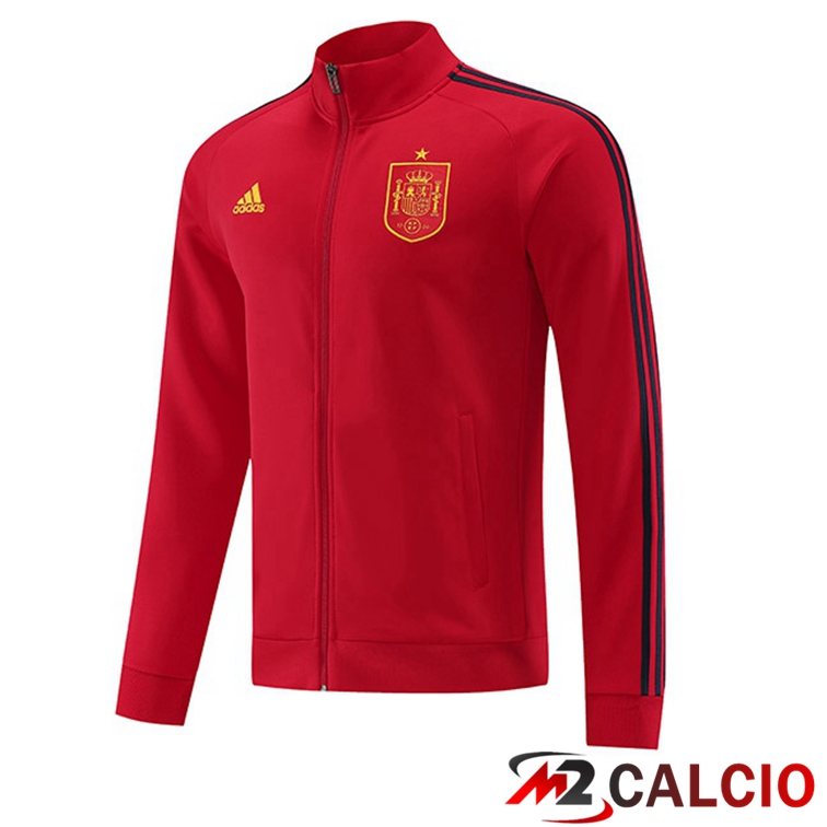Maglie Calcio Personalizzate,Tute Calcio Squadre,Maglia Nazionale Italiana Calcio | Giacca Calcio Spagna Rosso 2022/2023