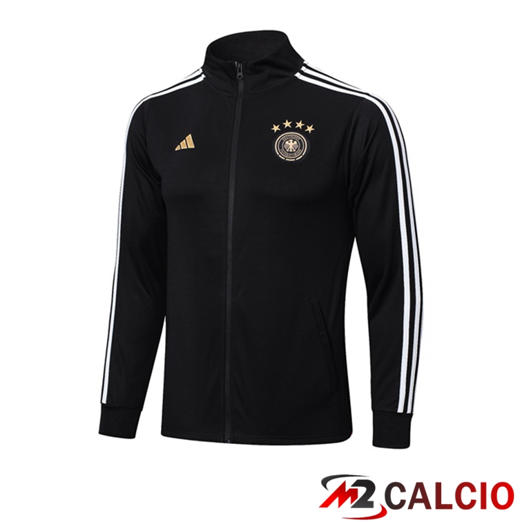 Maglie Calcio Personalizzate,Tute Calcio Squadre,Maglia Nazionale Italiana Calcio | Giacca Calcio Germania Nero 2022/2023