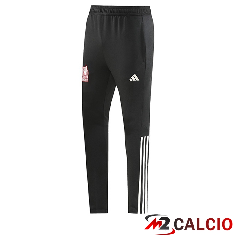 Maglie Calcio Personalizzate,Tute Calcio Squadre,Maglia Nazionale Italiana Calcio | Messico Training Pants Nero 2022/2023