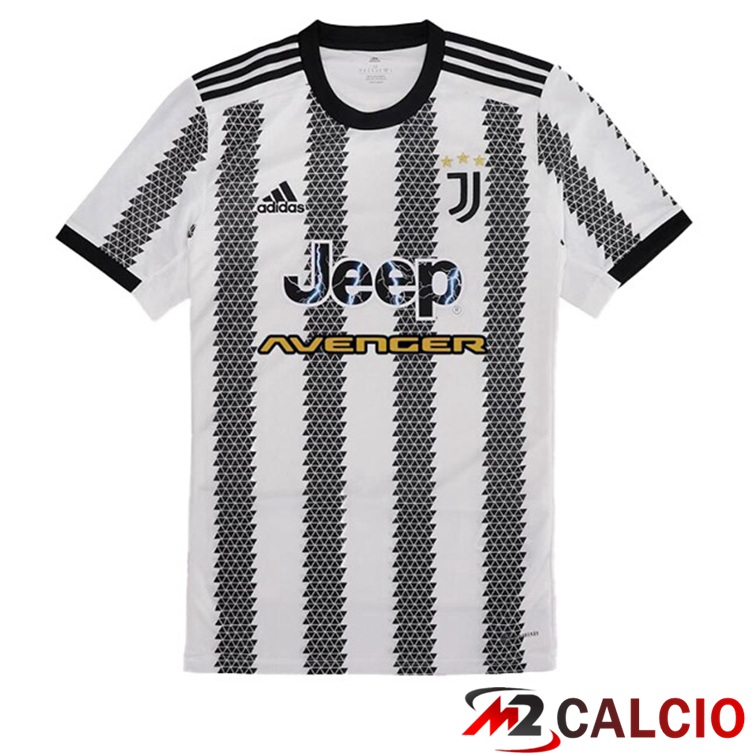 Maglie Calcio Personalizzate,Tute Calcio Squadre,Maglia Nazionale Italiana Calcio | Maglie Calcio Juventus Edition speciale Nero Bianco 2022/2023
