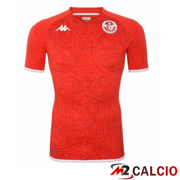 Maglie Calcio Personalizzate,Tute Calcio Squadre,Maglia Nazionale Italiana Calcio | Maglie Calcio Tunisia Prima Rosso Coppa Del Mondo 2022