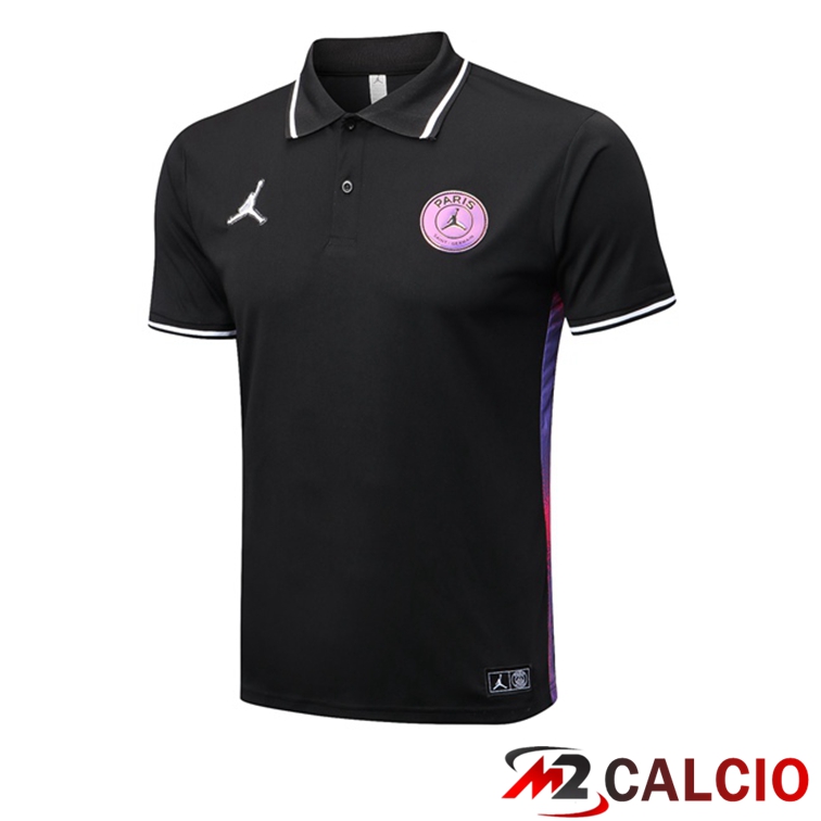 Maglie Calcio Personalizzate,Tute Calcio Squadre,Maglia Nazionale Italiana Calcio | Maglia Polo Paris PSG Nero 2022/2023