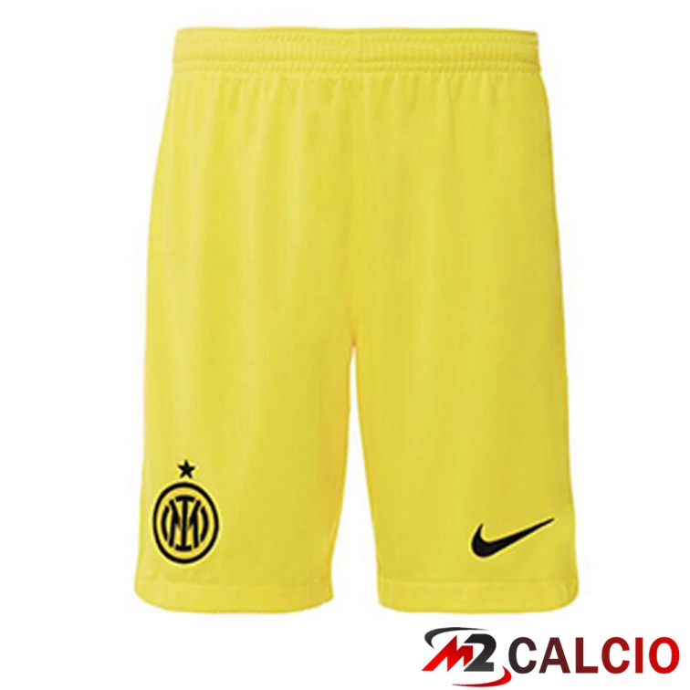 Maglie Calcio Personalizzate,Tute Calcio Squadre,Maglia Nazionale Italiana Calcio | Pantaloncini Calcio Inter Milan Terza Giallo 2022/2023