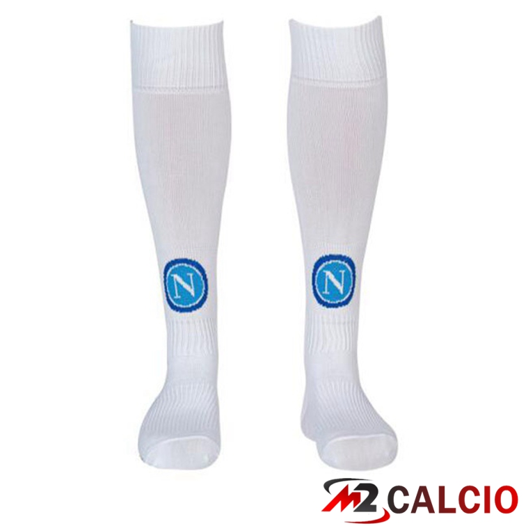 Maglie Calcio Personalizzate,Tute Calcio Squadre,Maglia Nazionale Italiana Calcio | Calzini Calcio SSC Napoli Seconda Bianco 2022/2023