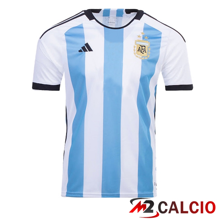 Maglie Calcio Personalizzate,Tute Calcio Squadre,Maglia Nazionale Italiana Calcio | Maglie Calcio Argentina 3 Stars Prima Coppa Del Mondo 2022