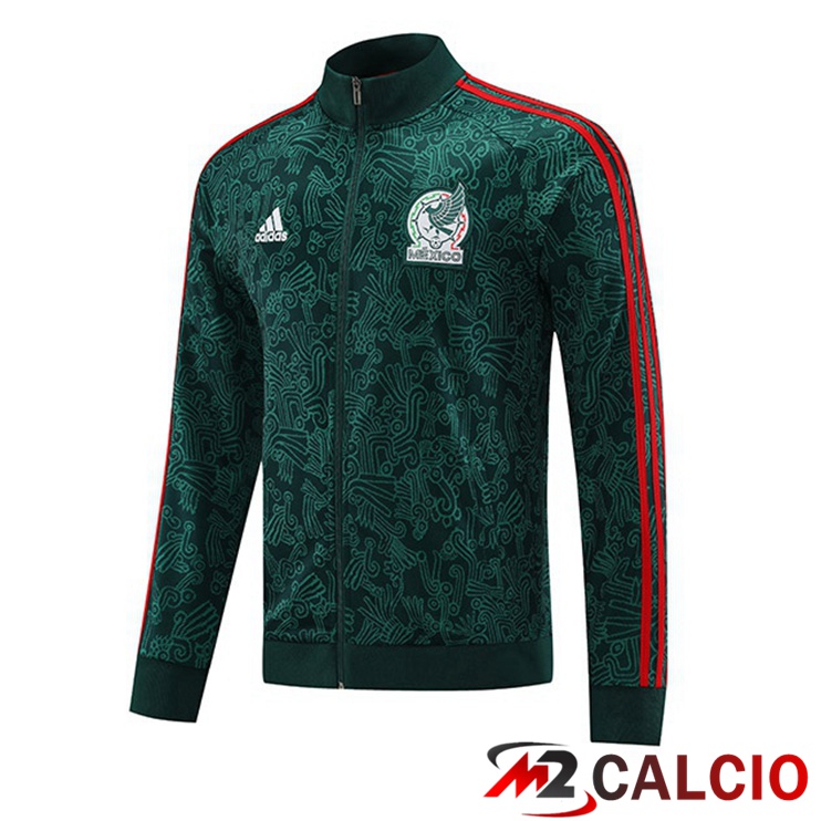 Maglie Calcio Personalizzate,Tute Calcio Squadre,Maglia Nazionale Italiana Calcio | Giacca Calcio Messico Verde 2022/2023