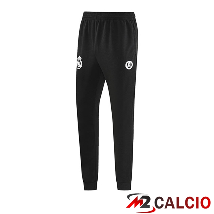 Maglie Calcio Personalizzate,Tute Calcio Squadre,Maglia Nazionale Italiana Calcio | Pantaloni Da Allenamento Real Madrid Nero 2022/2023