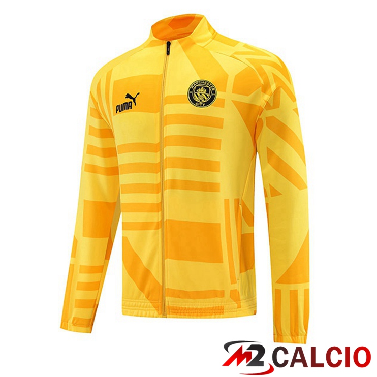 Maglie Calcio Personalizzate,Tute Calcio Squadre,Maglia Nazionale Italiana Calcio | Giacca Calcio Manchester City Giallo 2022/2023
