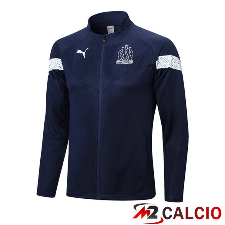 Maglie Calcio Personalizzate,Tute Calcio Squadre,Maglia Nazionale Italiana Calcio | Giacca Calcio Marsiglia Blu Reale 2022/2023