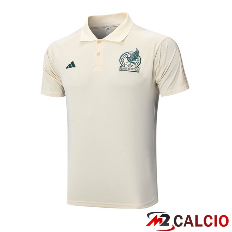 Maglie Calcio Personalizzate,Tute Calcio Squadre,Maglia Nazionale Italiana Calcio | Maglia Polo Messico Marrone 2023/2024