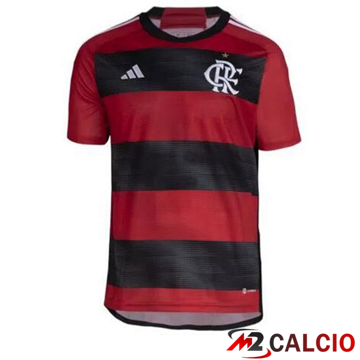 Maglie Calcio Personalizzate,Tute Calcio Squadre,Maglia Nazionale Italiana Calcio | Maglie Calcio Flamengo Prima Rosso 2023/2024