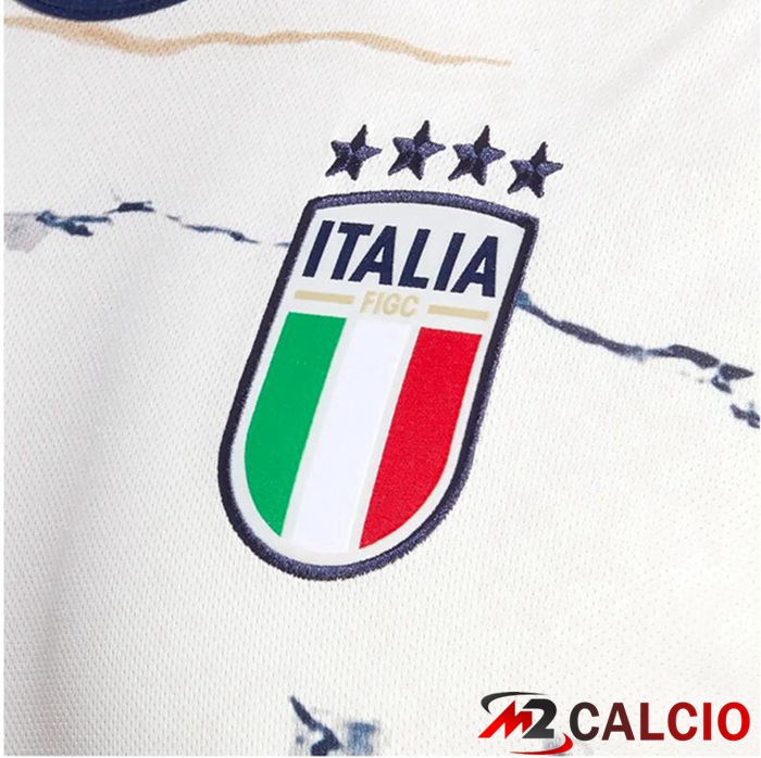 Maglie Calcio Italia Seconda Bianco 2023/2024