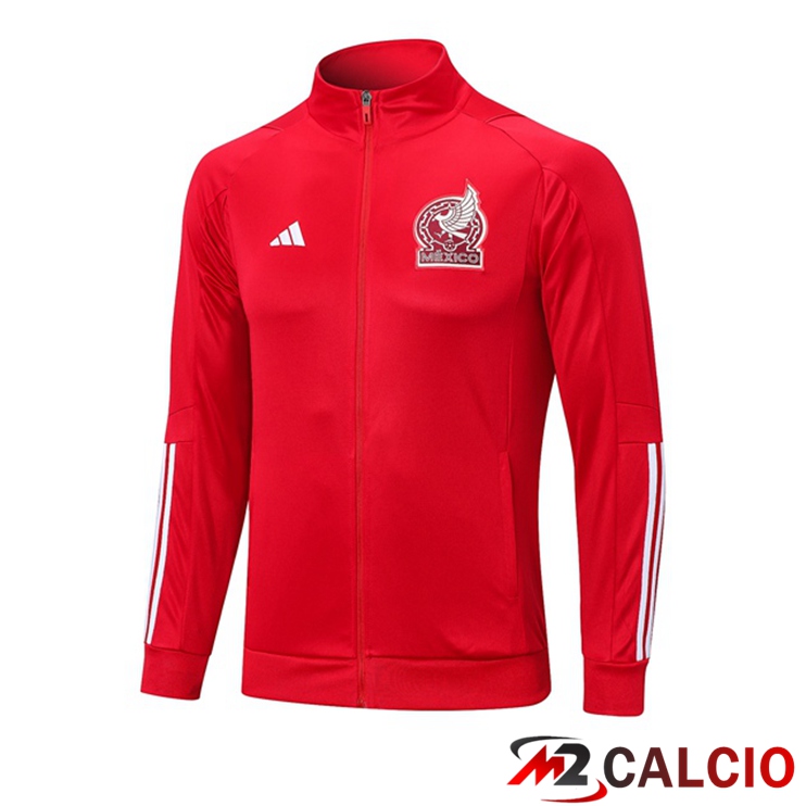 Maglie Calcio Personalizzate,Tute Calcio Squadre,Maglia Nazionale Italiana Calcio | Giacca Calcio Messico Rosso 2023/2024