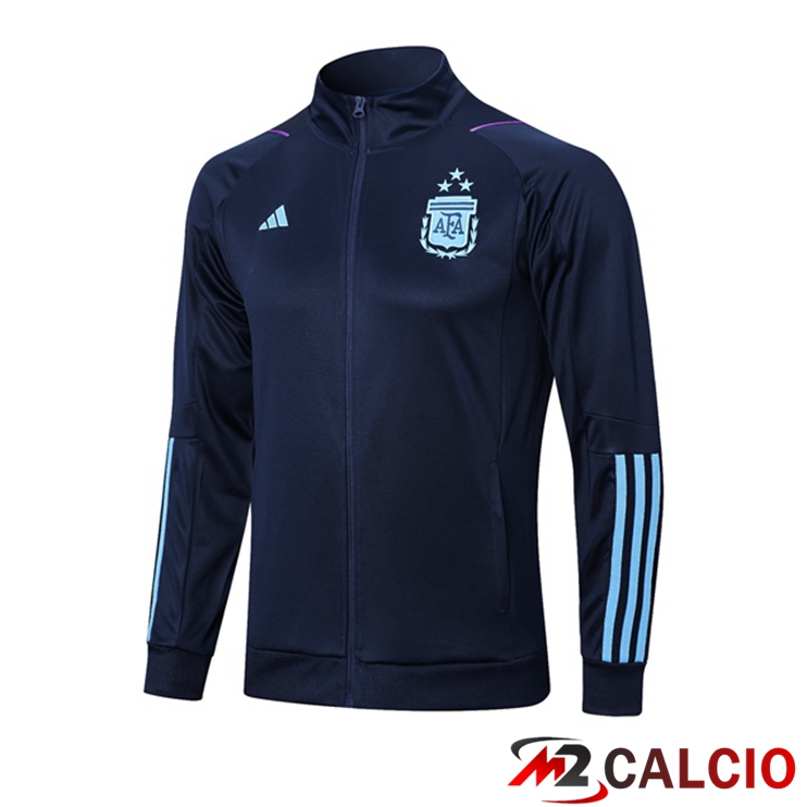 Maglie Calcio Personalizzate,Tute Calcio Squadre,Maglia Nazionale Italiana Calcio | Giacca Calcio Argentina Blu Reale 2023/2024