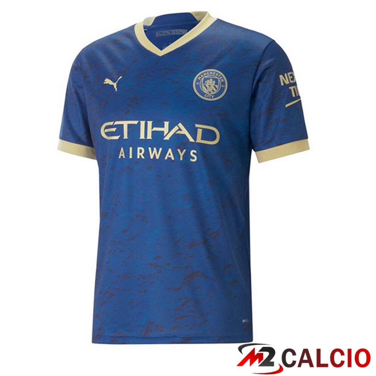 Maglie Calcio Personalizzate,Tute Calcio Squadre,Maglia Nazionale Italiana Calcio | Maglie Calcio Manchester City Speciale Blu 2022/2023