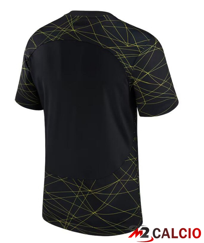 Maglie Calcio Paris PSG Quarto Nero 2022/2023