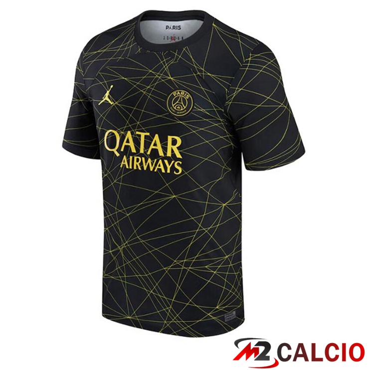 Maglie Calcio Personalizzate,Tute Calcio Squadre,Maglia Nazionale Italiana Calcio | Maglie Calcio Paris PSG Quarto Nero 2022/2023
