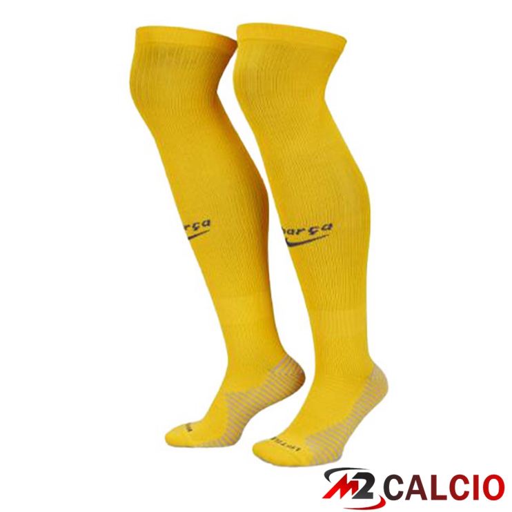 Maglie Calcio Personalizzate,Tute Calcio Squadre,Maglia Nazionale Italiana Calcio | Calzini Calcio FC Barcellona Quarto Giallo 2022/2023