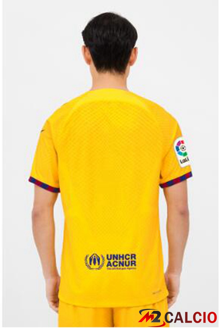 Maglie Calcio FC Barcellona Quarto Giallo 2022/2023