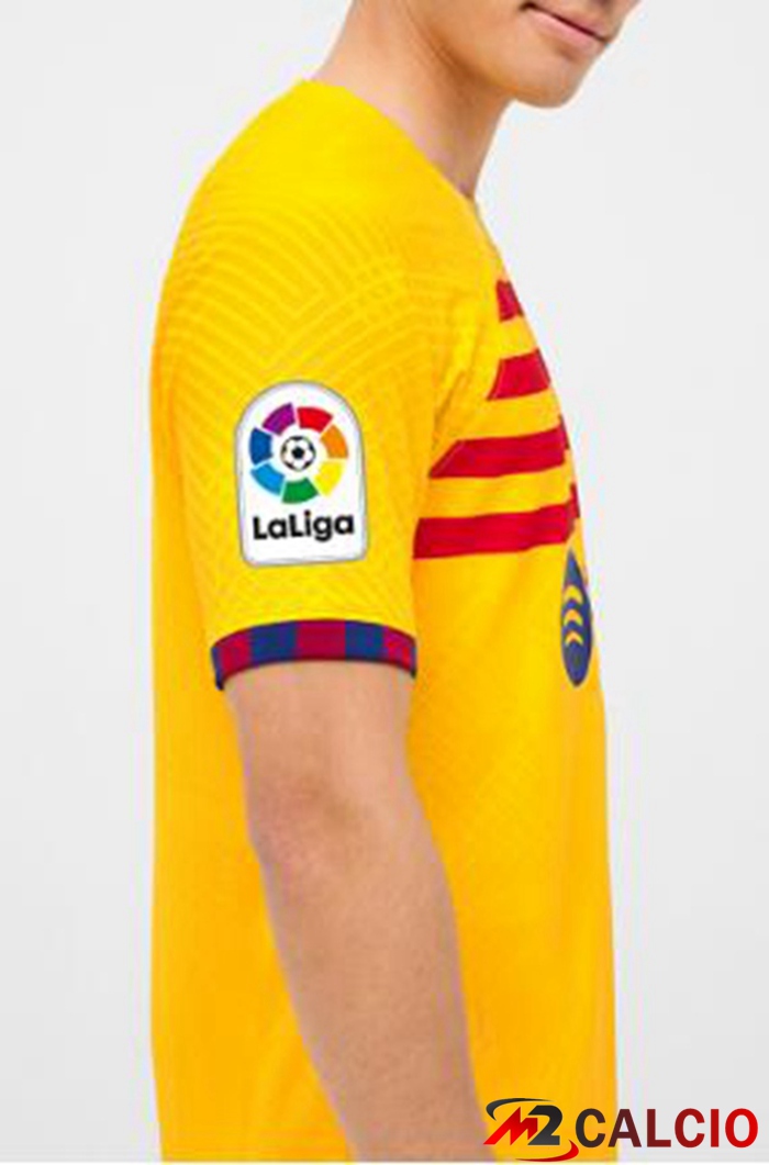 Maglie Calcio FC Barcellona Quarto Giallo 2022/2023