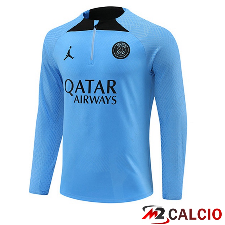 Maglie Calcio Personalizzate,Tute Calcio Squadre,Maglia Nazionale Italiana Calcio | Felpa Allenamento Paris PSG Blu 2023/2024