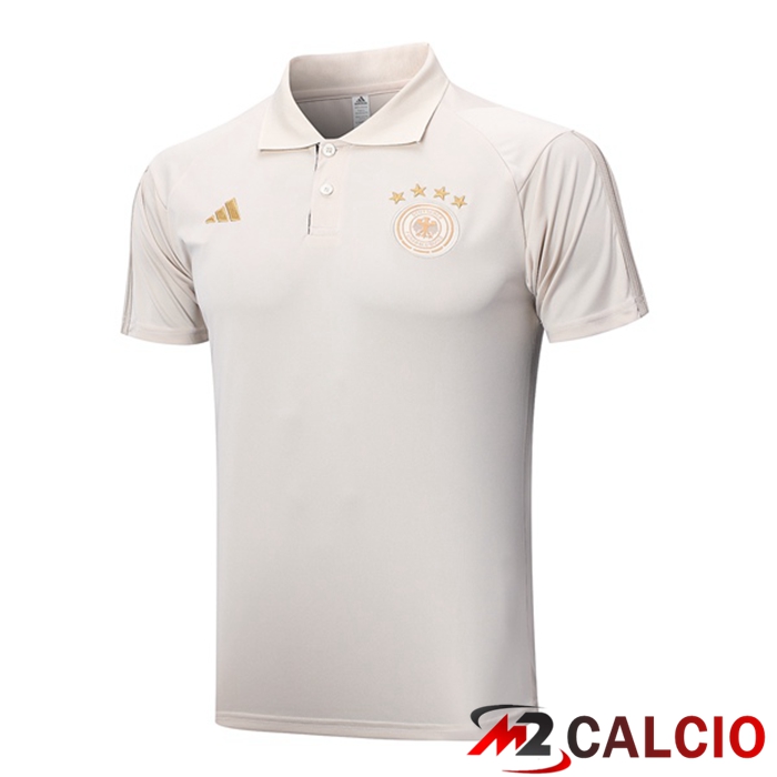 Maglie Calcio Personalizzate,Tute Calcio Squadre,Maglia Nazionale Italiana Calcio | Maglia Polo Germania Giallo 2023/2024