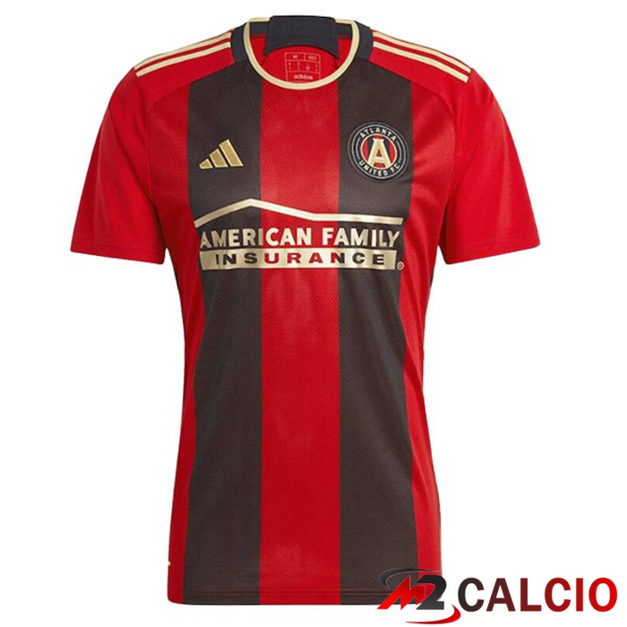 Maglie Calcio Personalizzate,Tute Calcio Squadre,Maglia Nazionale Italiana Calcio | Maglie Calcio Atlanta United Prima Rosso 2023/2024