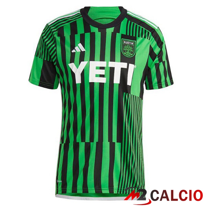Maglie Calcio Personalizzate,Tute Calcio Squadre,Maglia Nazionale Italiana Calcio | Maglie Calcio Austin FC Prima Verde 2023/2024