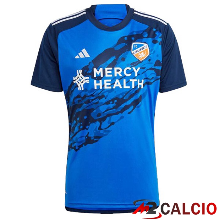 Maglie Calcio Personalizzate,Tute Calcio Squadre,Maglia Nazionale Italiana Calcio | Maglie Calcio FC Cincinnati Prima Blu 2023/2024